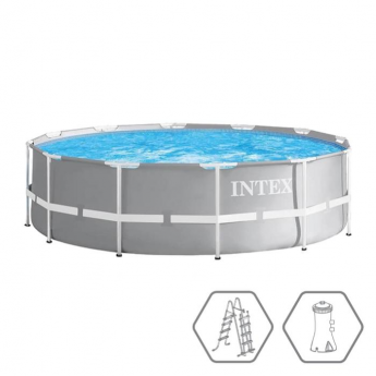 Каркасный бассейн INTEX PRISM FRAME 26716 366 х 99 см,фильтр-насос, лестница Каркасный бассейн INTEX PRISM FRAME 26716 366 х 99 см,фильтр-насос, лестница
