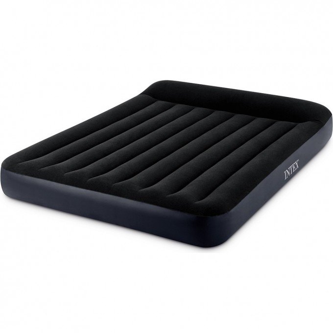 Надувной матрас INTEX PILLOW REST CLASSIC FIBER-TECH , 152 х 203 х 25 см 64143