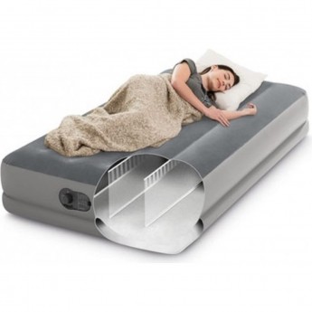 Надувной матрас INTEX PRESTIGE 64112 99х191х30см со встроенным USB насосом, до 136кг Надувной матрас INTEX PRESTIGE 64112 99х191х30см со встроенным USB насосом, до 136кг